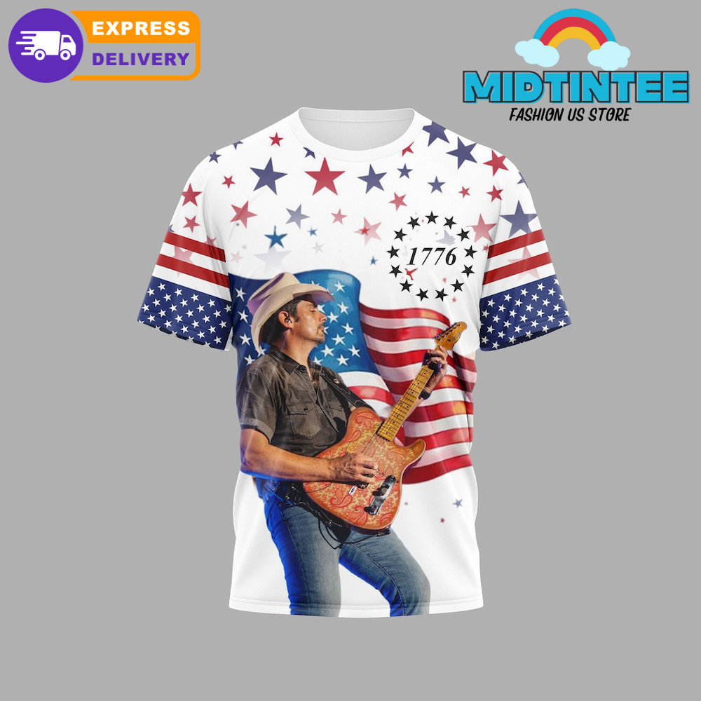 Brad Paisley Happy Independence Day 2025 Shirt