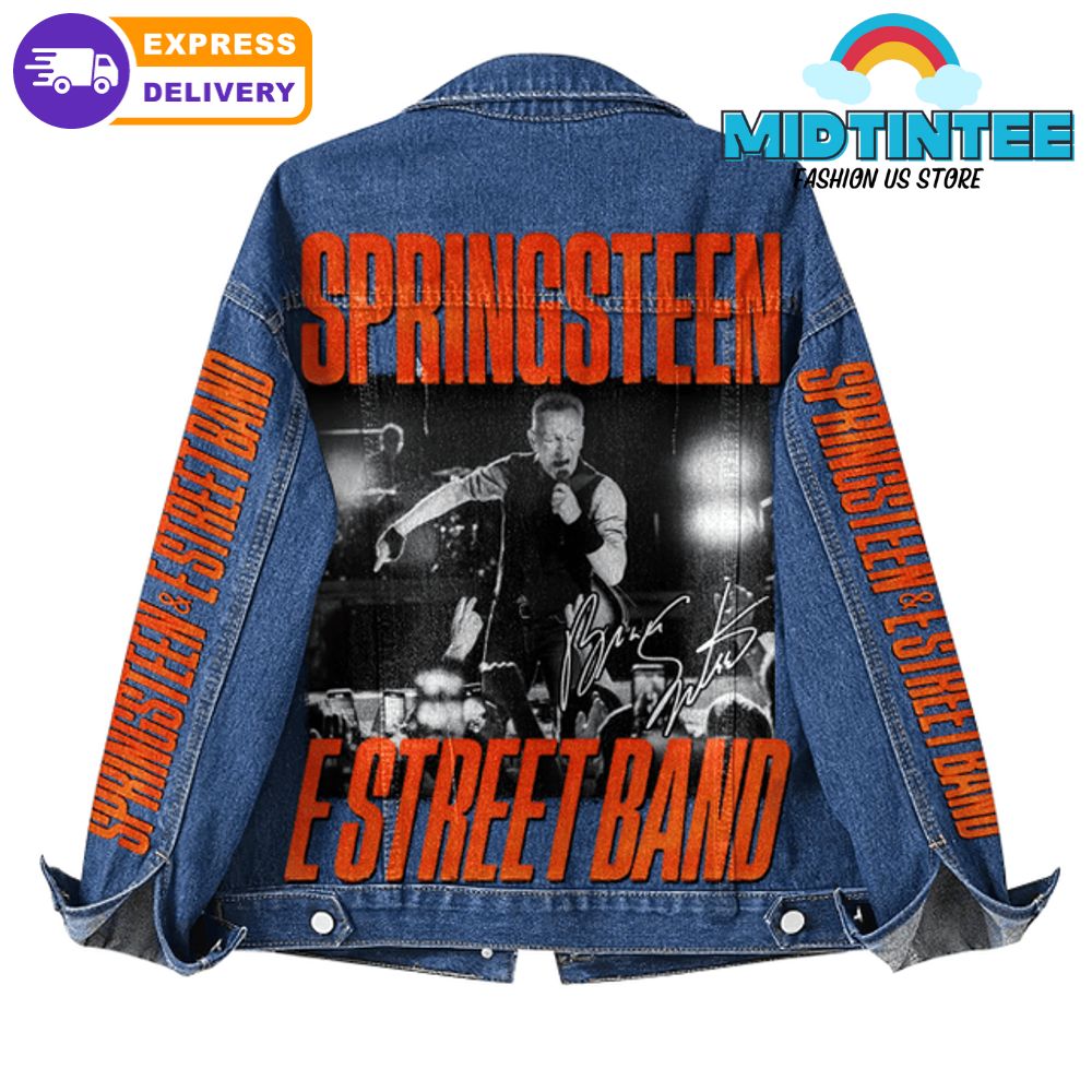 Bruce Springsteen E Street Band 2025 Denim Jacket