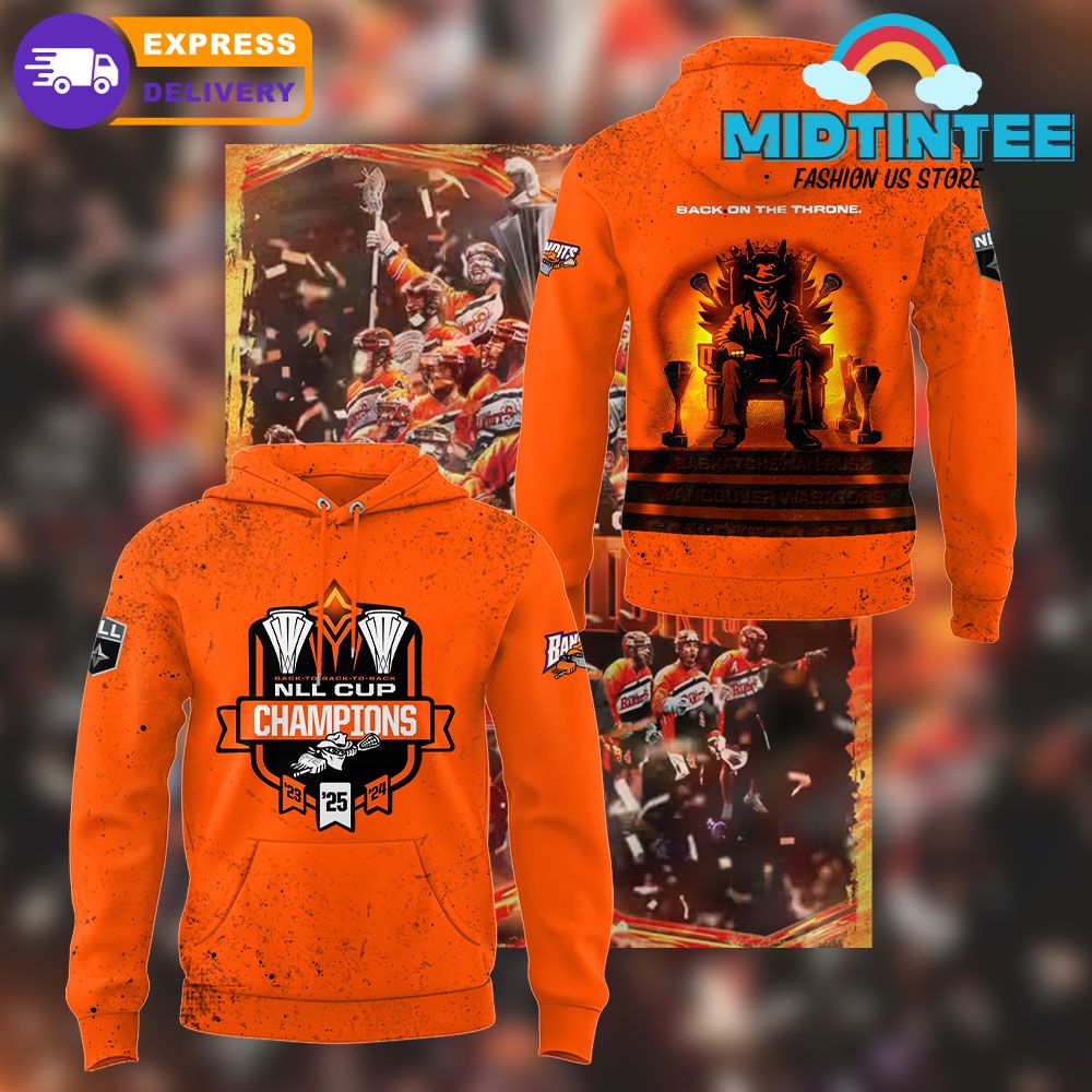 Buffalo Bandits 2025 NLL Cup Champions Back On The Throne Hoodie Set