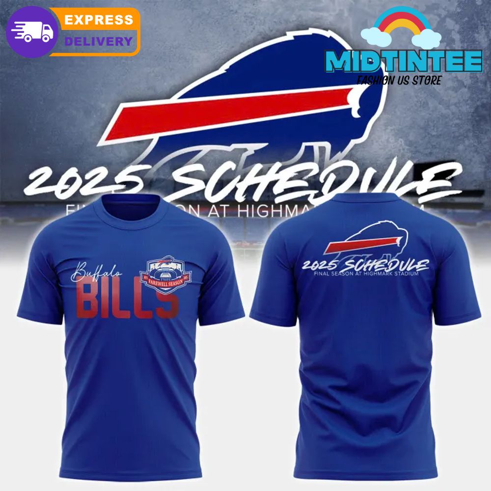 Buffalo Bills Highmark Stadium Farewell Season 2025 Shirt