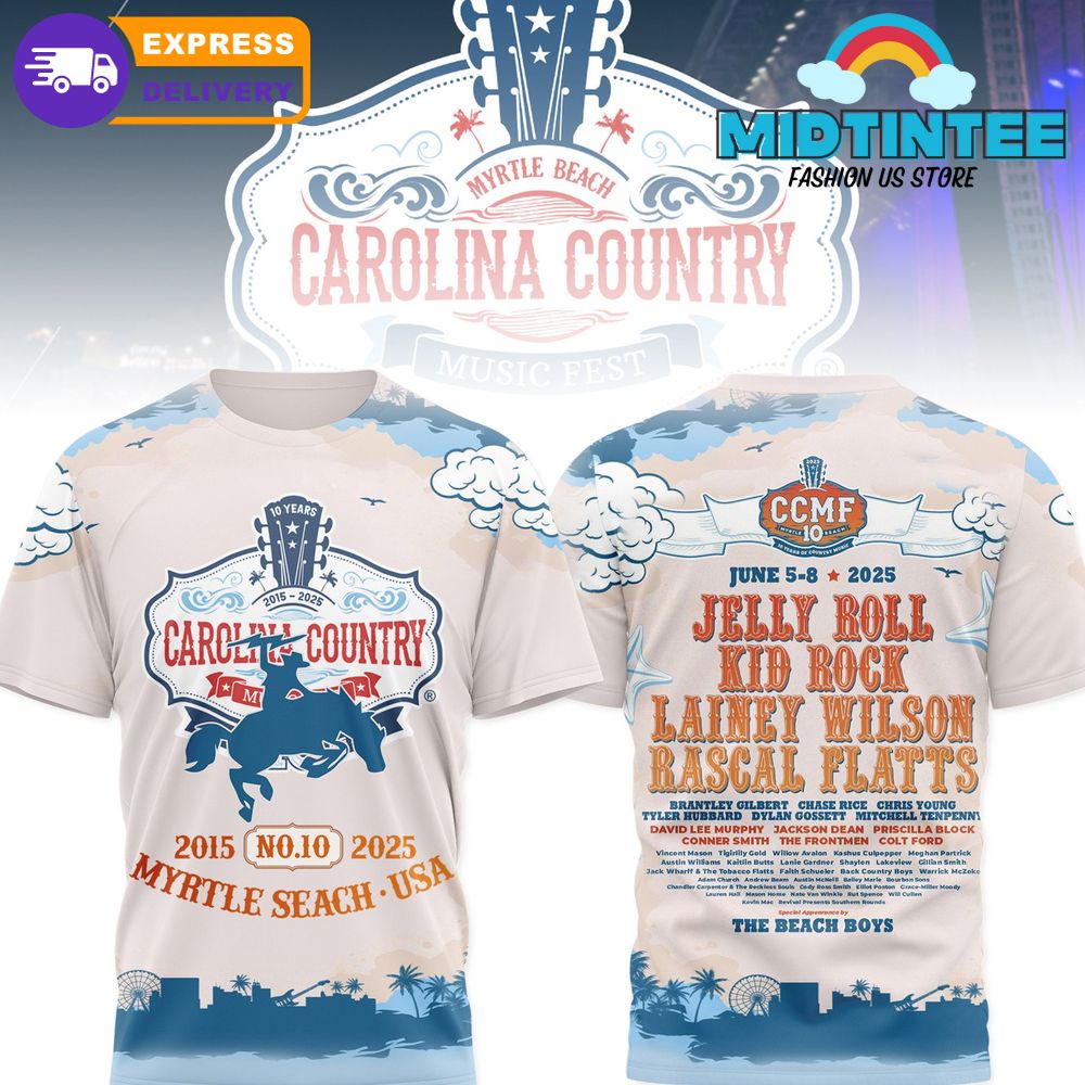 Carolina Country Music Fest 2025 Shirt