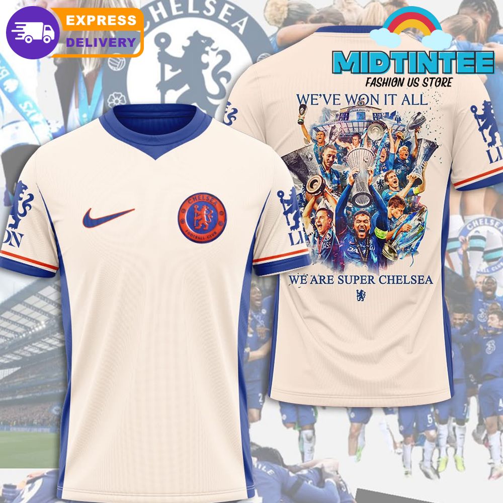 Chelsea FC We Are Super Conference League Champions 2025 Shirt