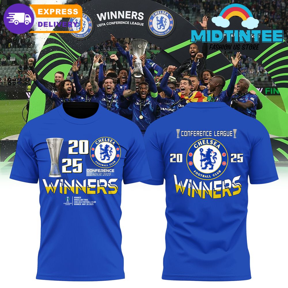 Chelsea FC Winner UEFA Conference League 2025 Shirt