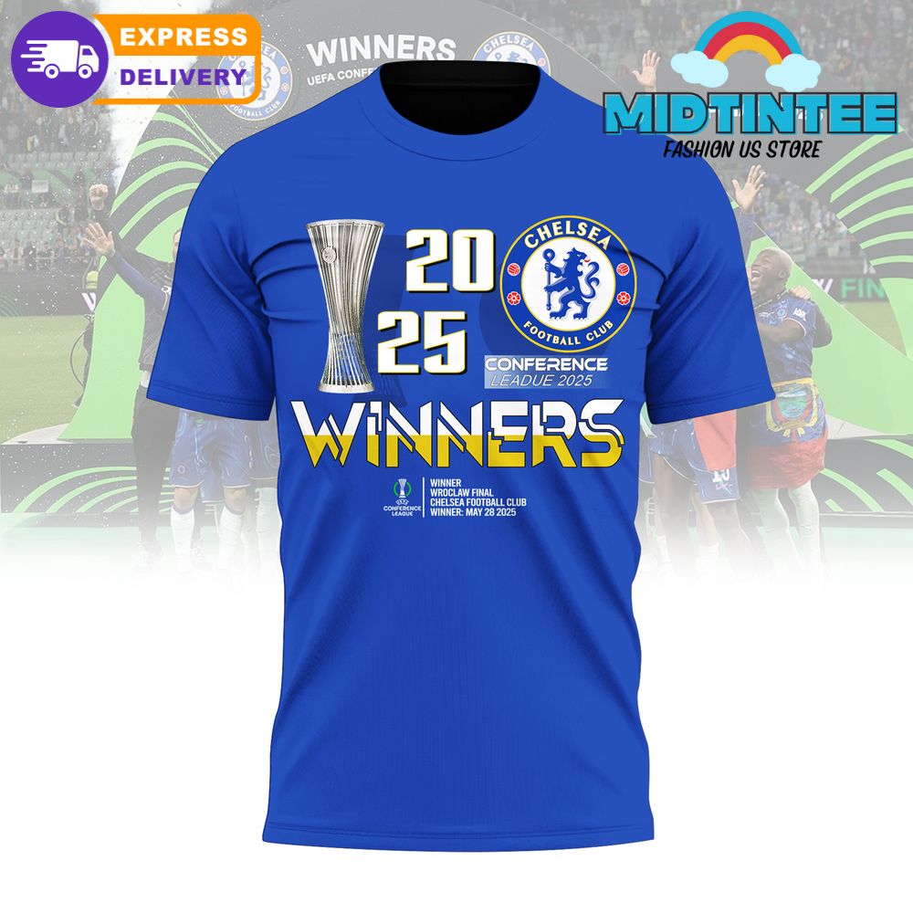 Chelsea FC Winner UEFA Conference League 2025 Shirt