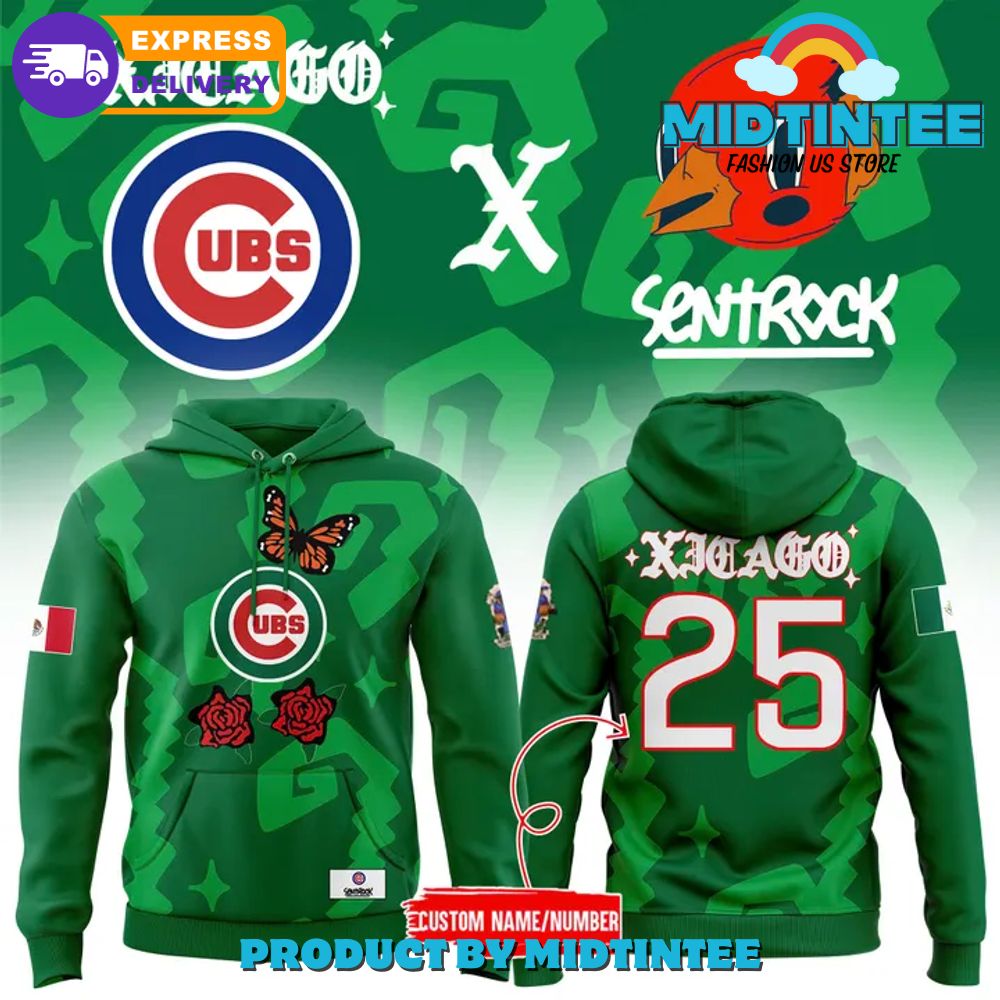 Chicago Cubs MLB x Mexican Heritage 2025 Hoodie, Cap