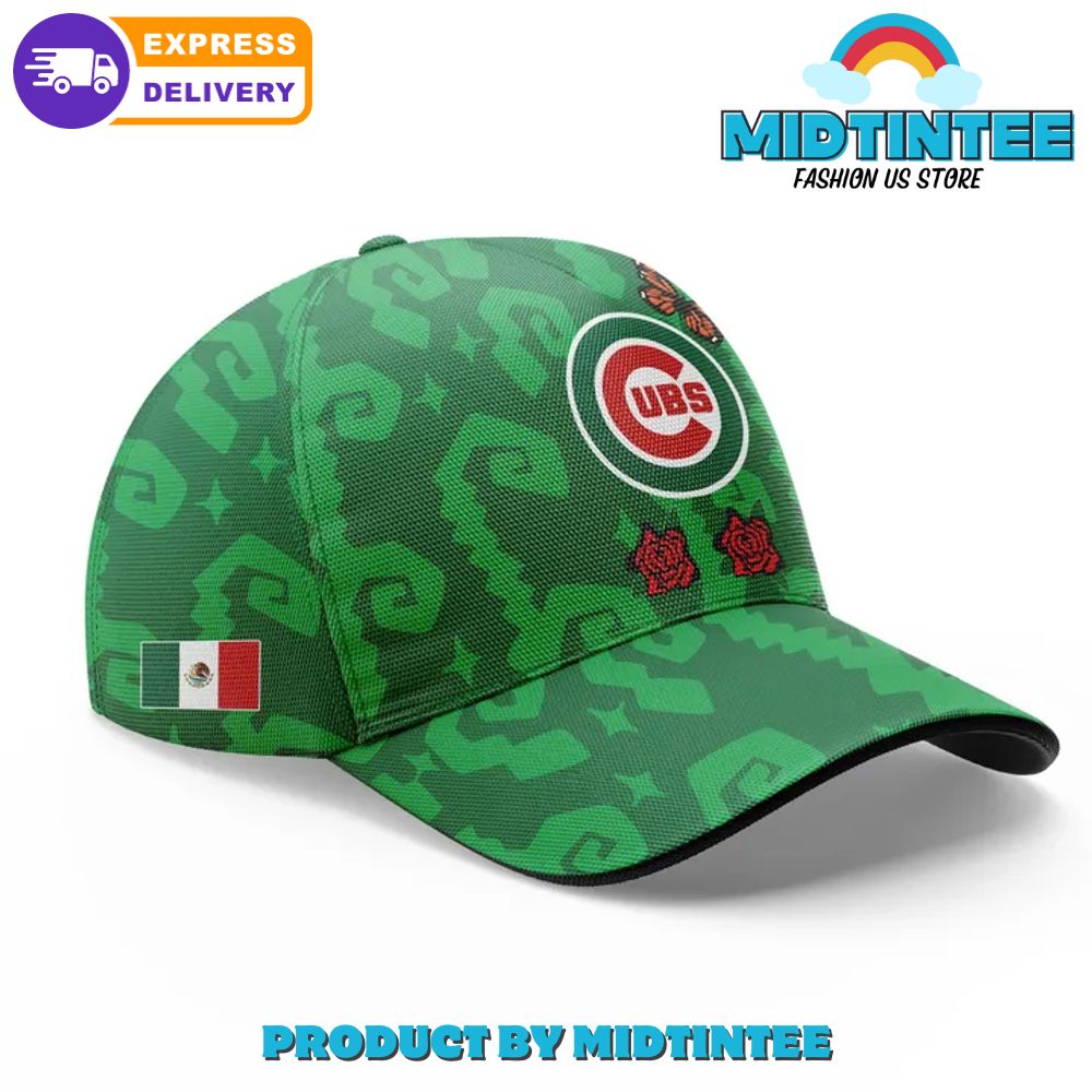 Chicago Cubs MLB x Mexican Heritage 2025 Hoodie, Cap