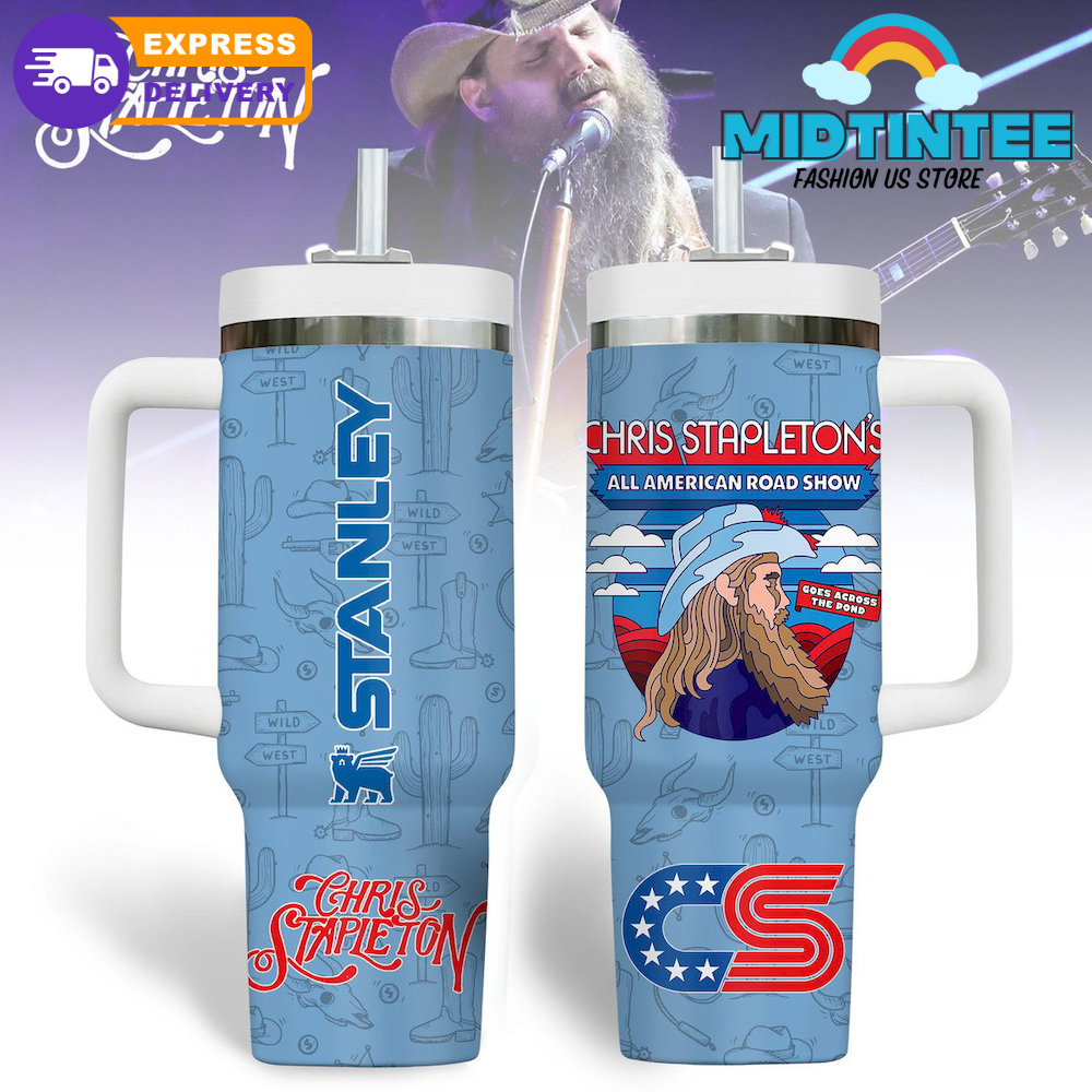 Chris Stapleton All American Road Show 2025 Stanley Tumbler