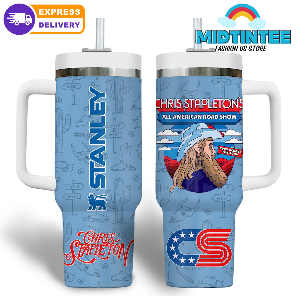 Chris Stapleton All American Road Show 2025 Stanley Tumbler