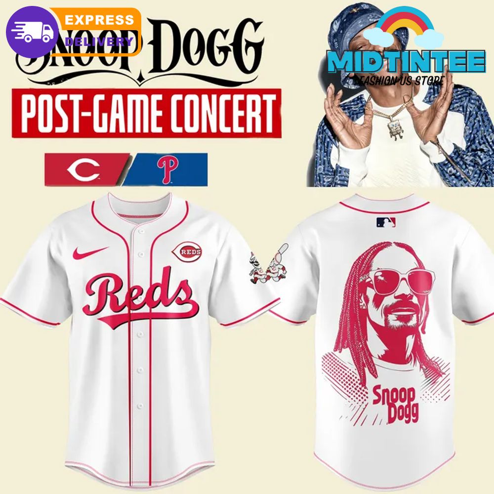 Cincinnati Reds x Snoop Dogg Post-Game Concert Jersey 2025