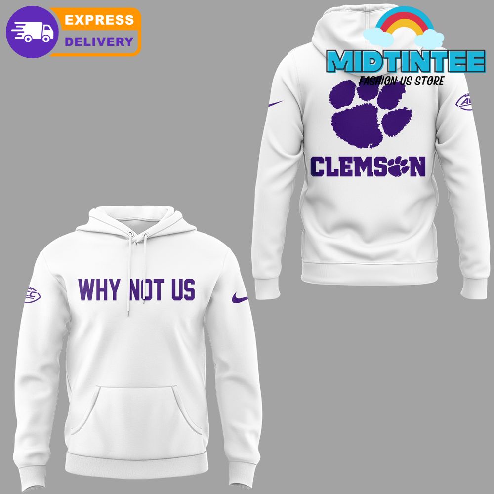 Clemson Tiger Softball “Why Not Us” 2025 Limited Hoodie Set