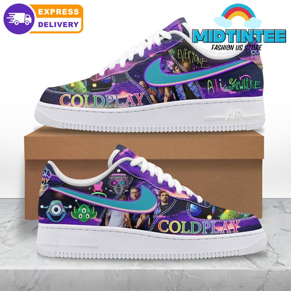 Coldplay Music of the Spheres World Tour 2025 Nike Air Force 1