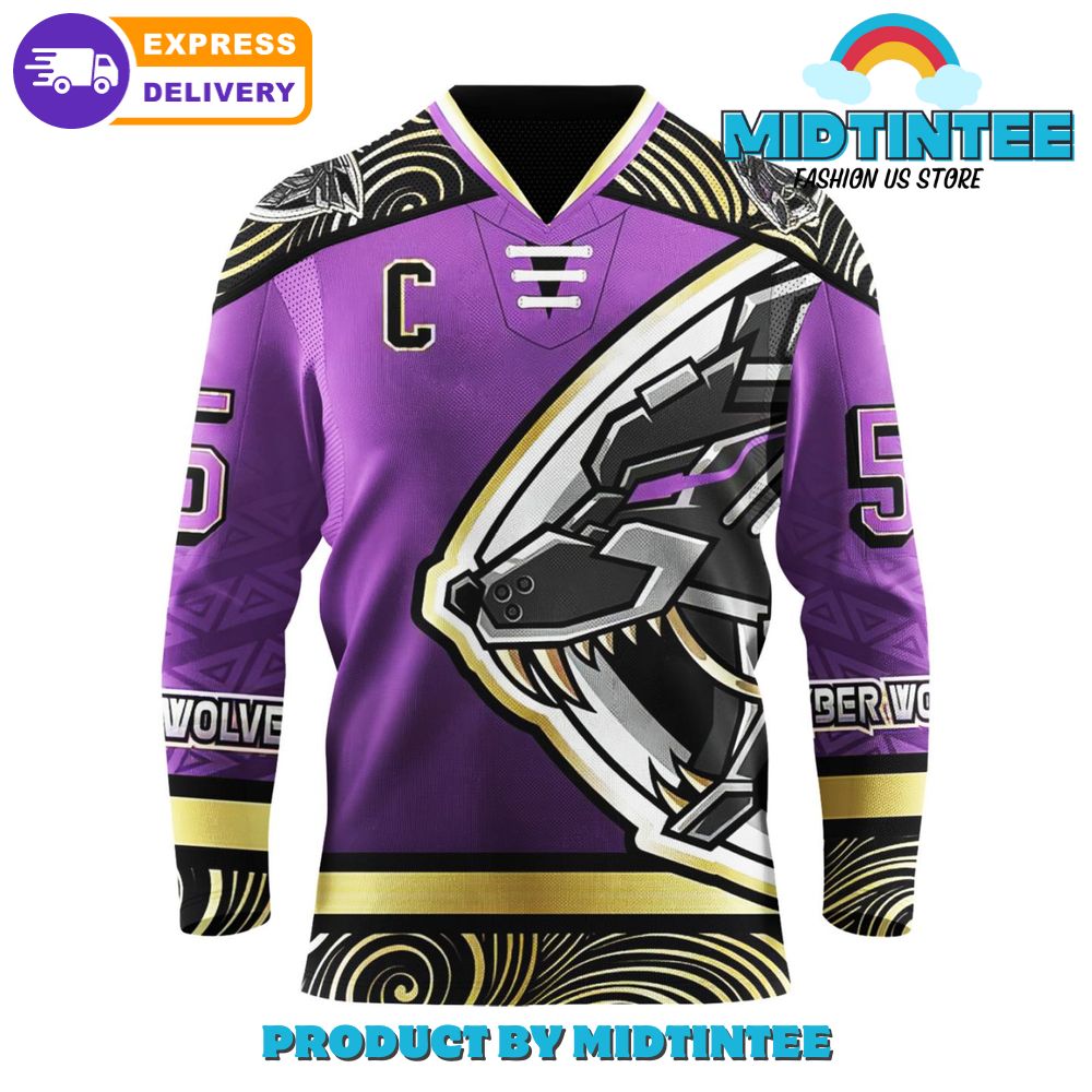 Cyber Wolves Alpha Limited NHL Collab Edition Hockey Jersey
