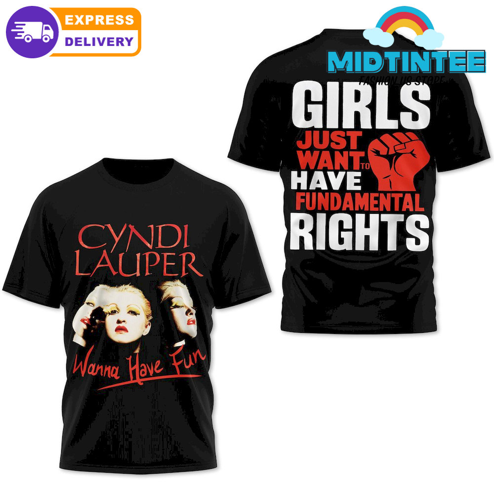 Cyndi Lauper Wanna Have Fun Premium Shirt