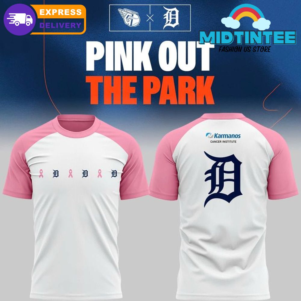 Detroit Tigers Pink Out The Park Limited Edition Shirt