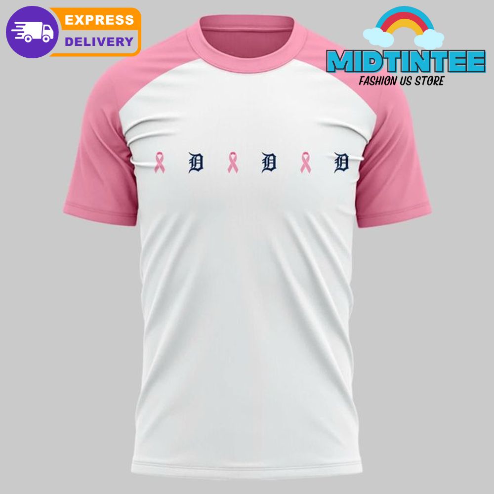 Detroit Tigers Pink Out The Park Limited Edition Shirt