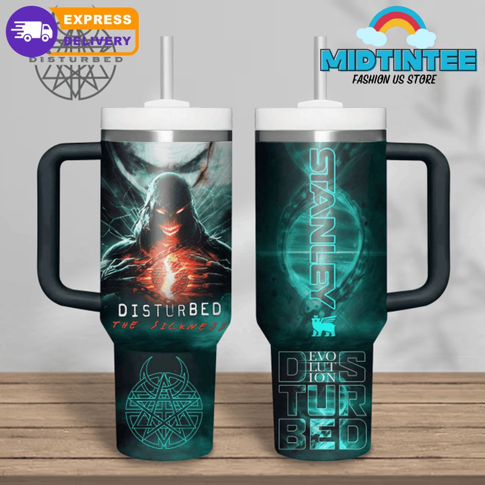 Disturbed The Sickness 25th Anniversary Tour Stanley Tumbler