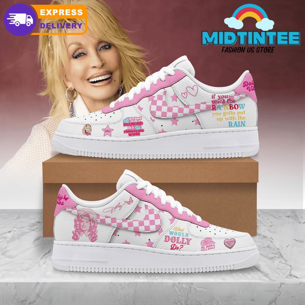 Dolly Parton American Country Singer New 2025 Nike Air Force 1