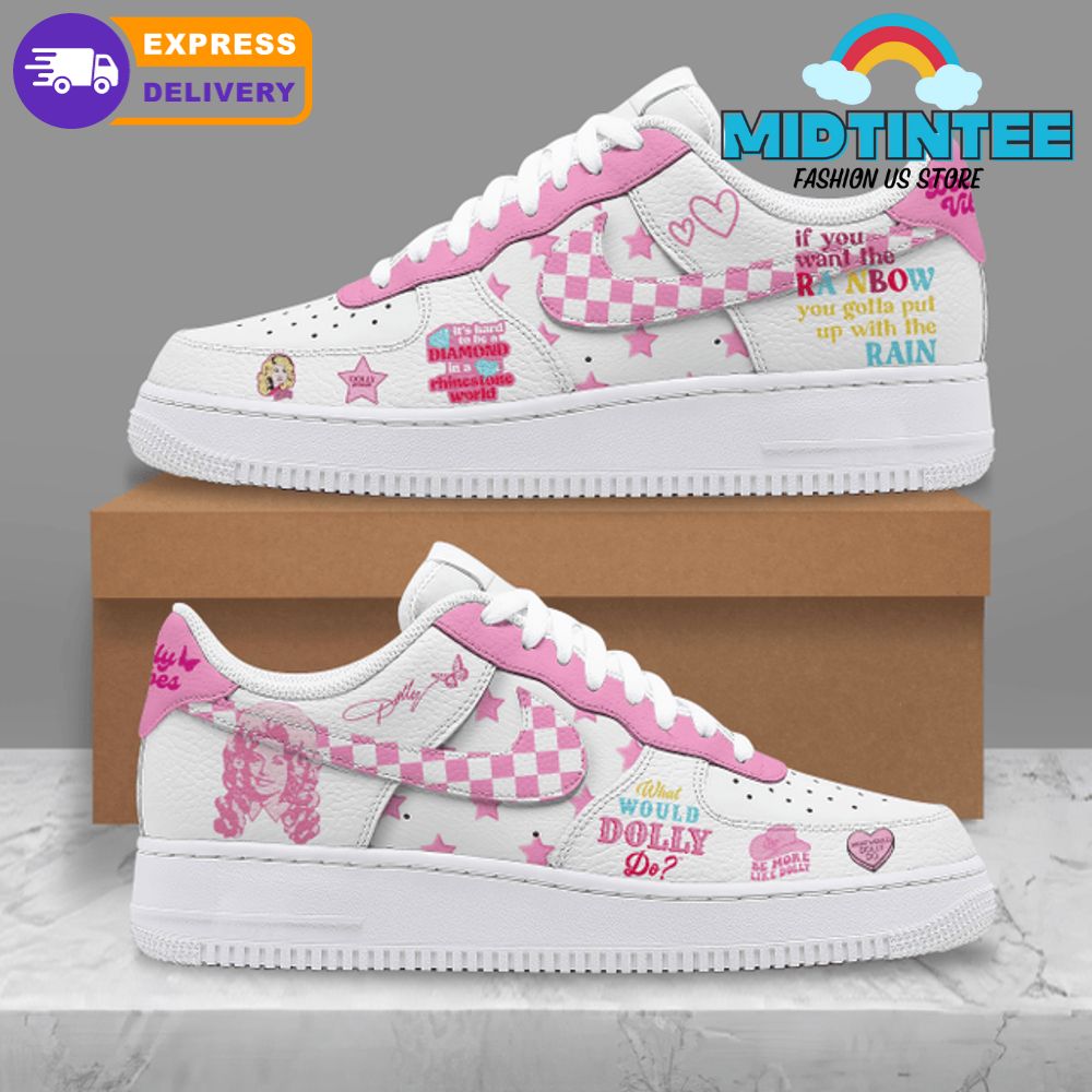 Dolly Parton American Country Singer New 2025 Nike Air Force 1