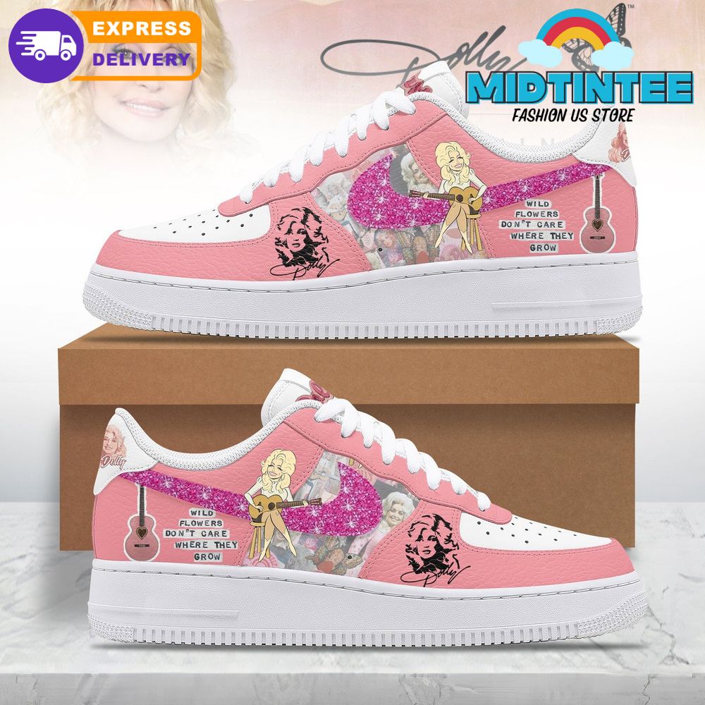 Dolly Parton Wildflowers Premium Nike Air Force 1
