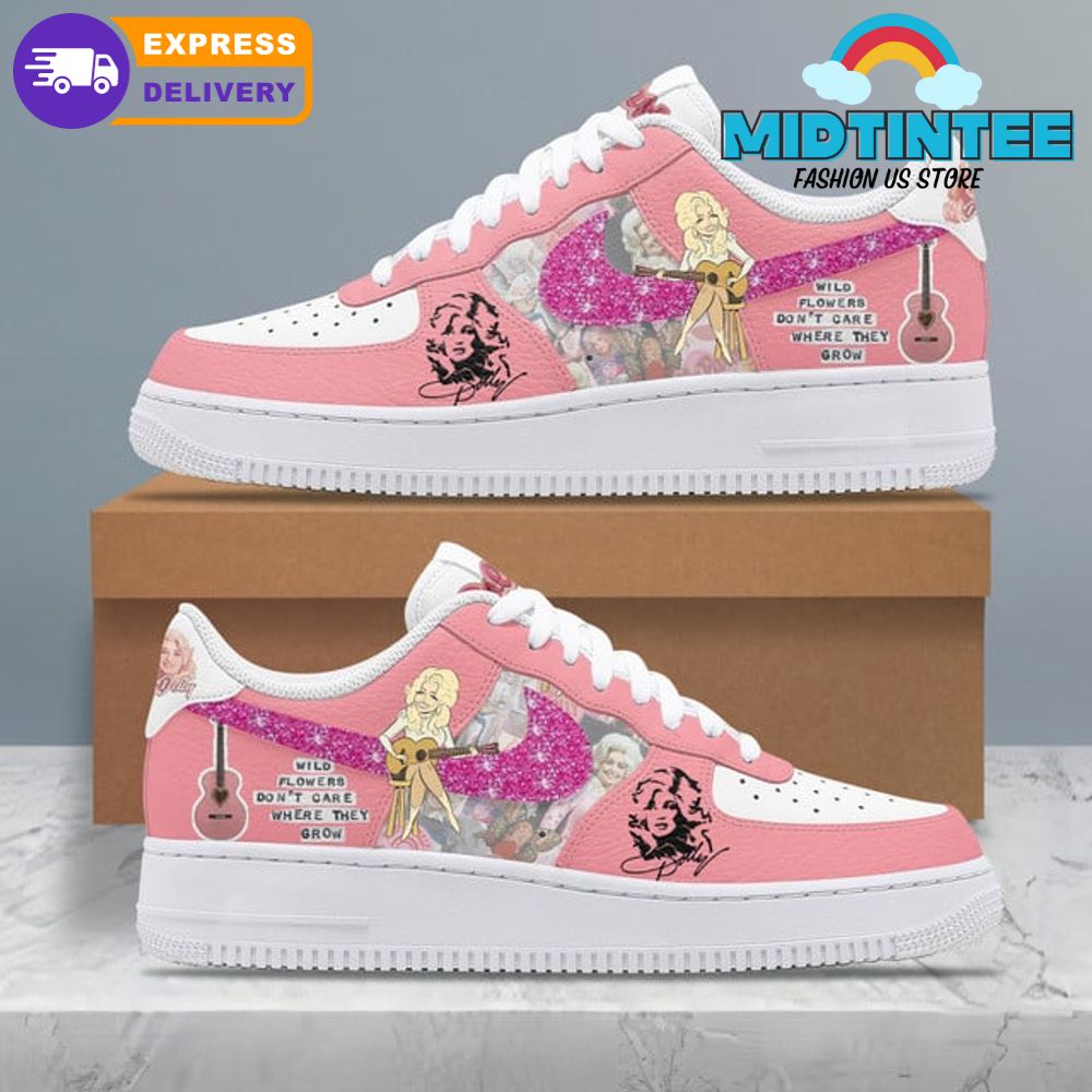 Dolly Parton Wildflowers Premium Nike Air Force 1