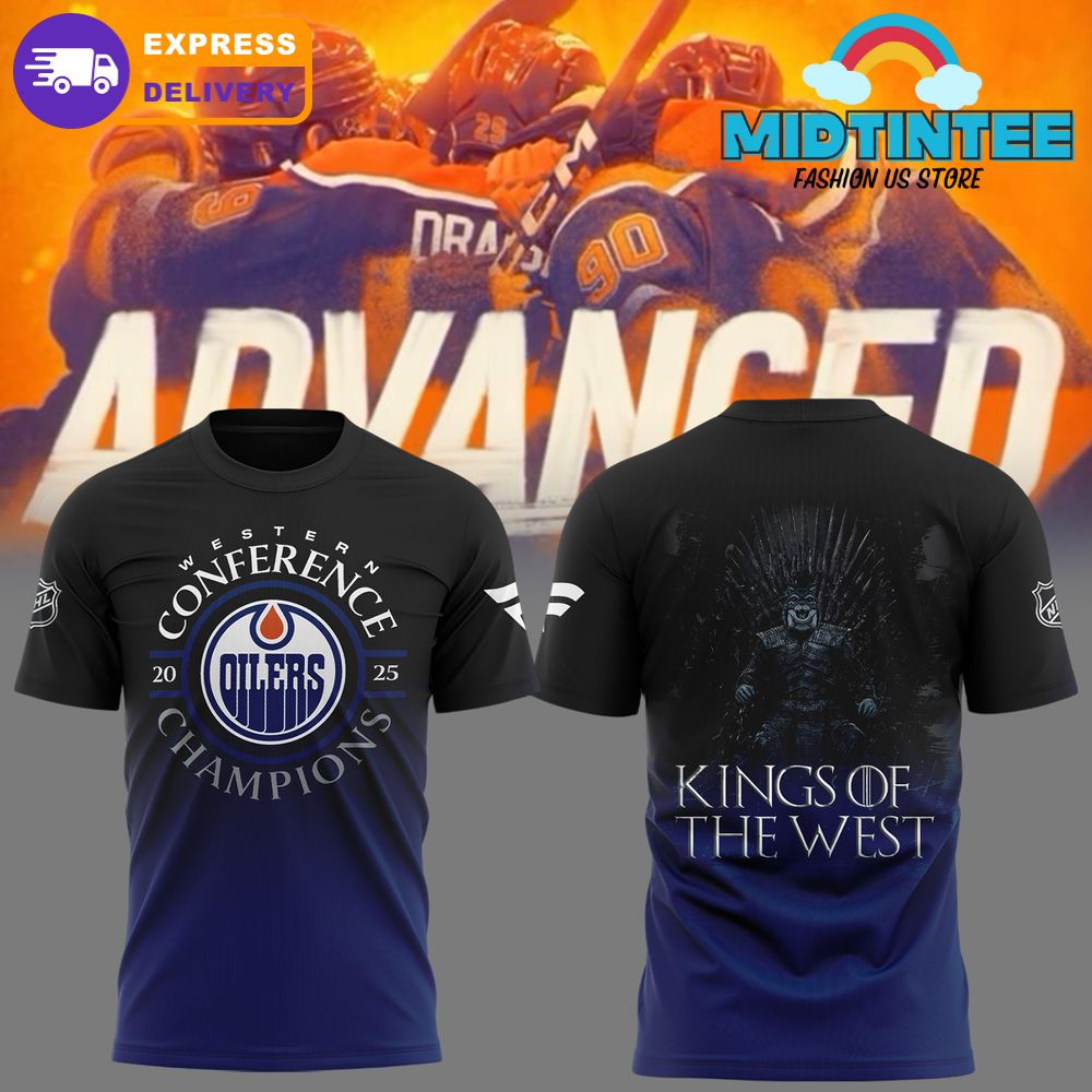 Edmonton Oilers Western Conference Champions 2025 Shirt