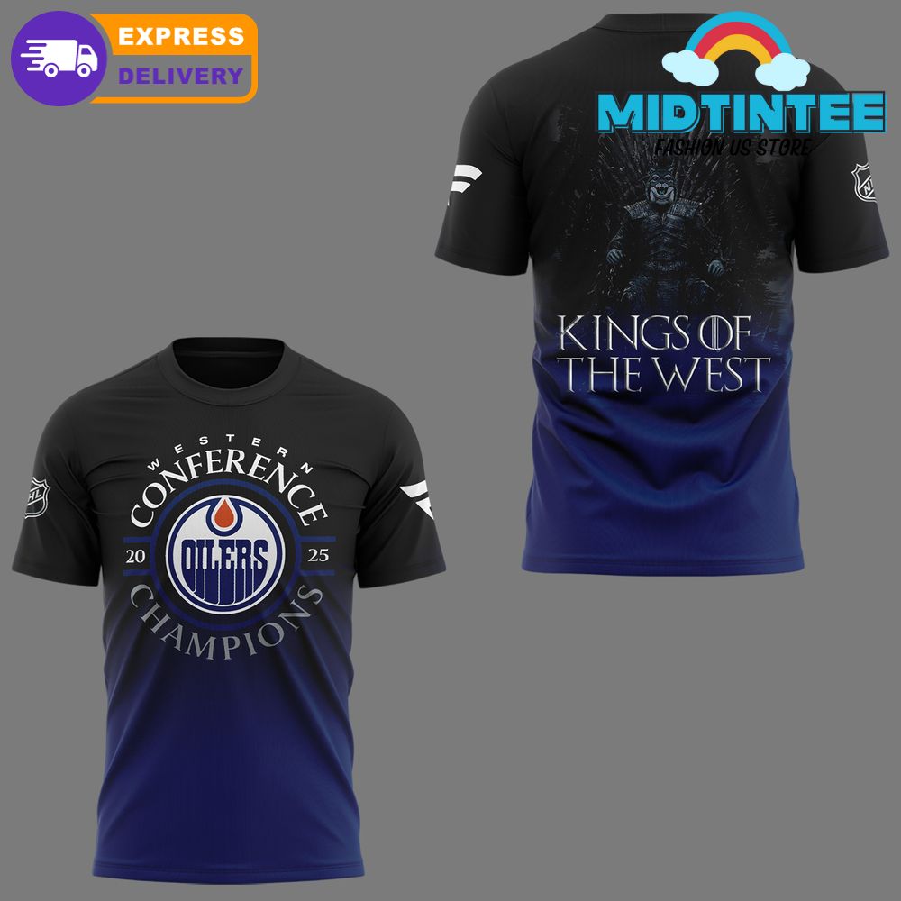 Edmonton Oilers Western Conference Champions 2025 Shirt