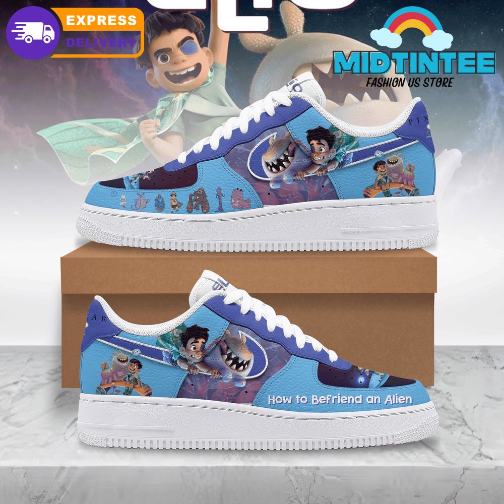 Elio Disney Movie 2025 How To Befriend an Alien Nike Air Force 1
