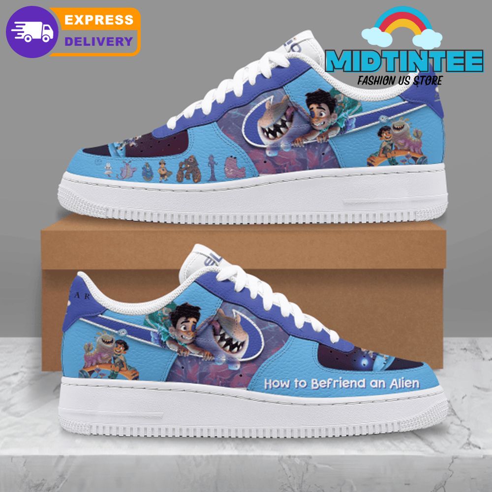 Elio Disney Movie 2025 How To Befriend an Alien Nike Air Force 1