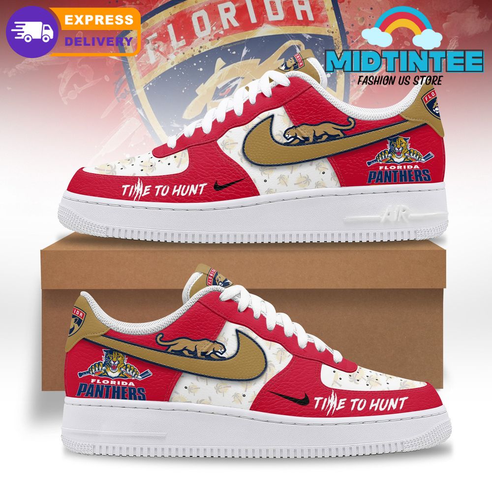 Florida Panthers Time To Hunt 2025 Nike Air Force 1