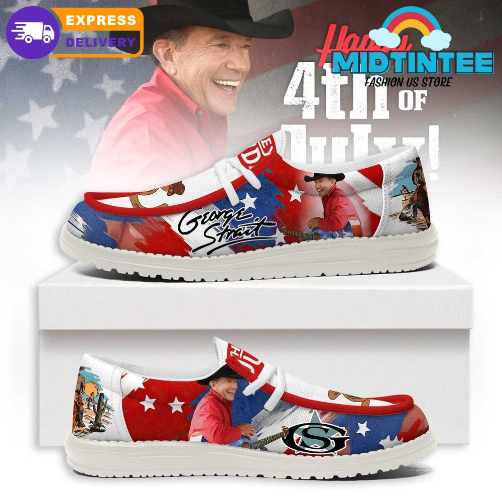 George Strait Happy Independence Day 2025 Loafer Shoes