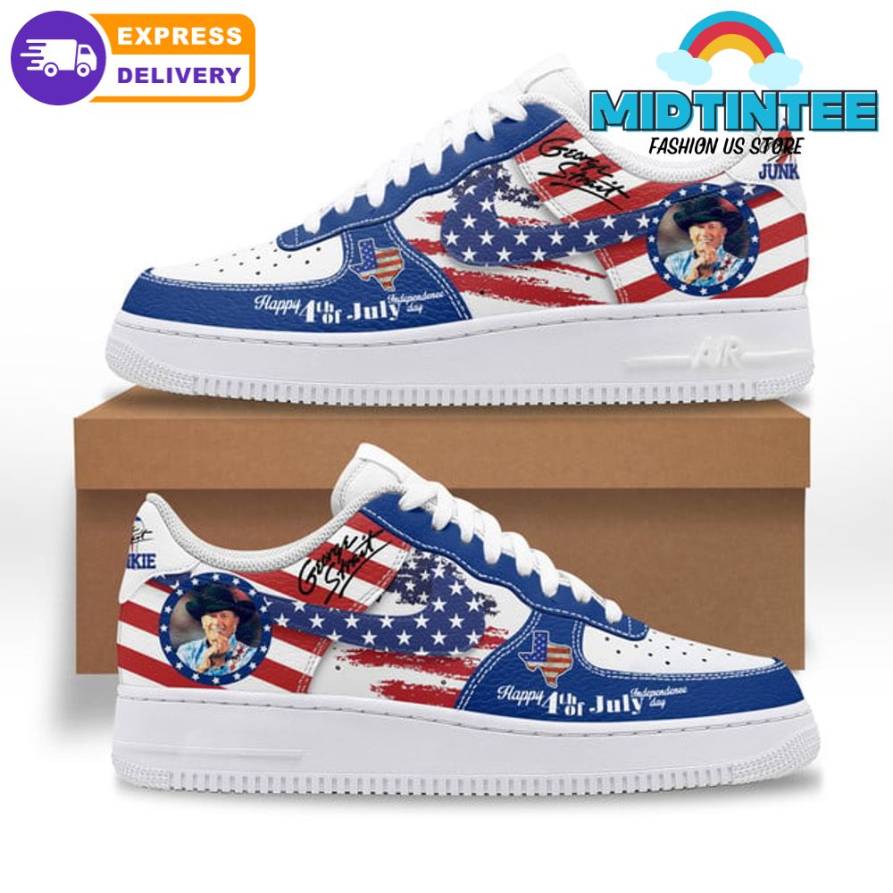 George Strait Happy Independence Day 2025 Nike Air Force 1