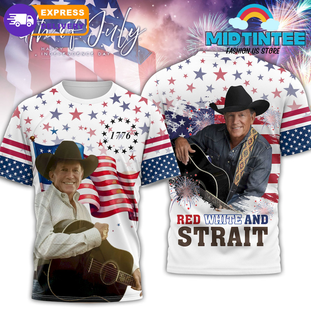 George Strait Happy Independence Day 2025 Shirt