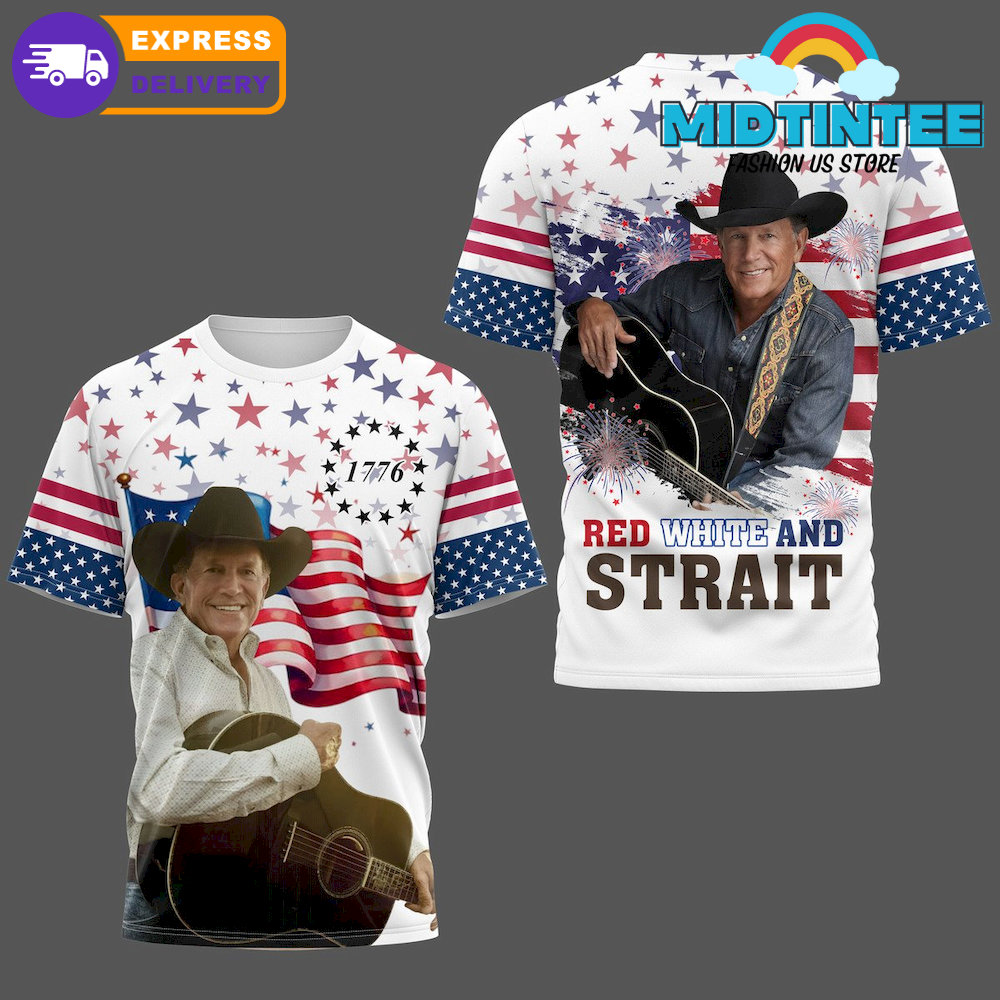 George Strait Happy Independence Day 2025 Shirt