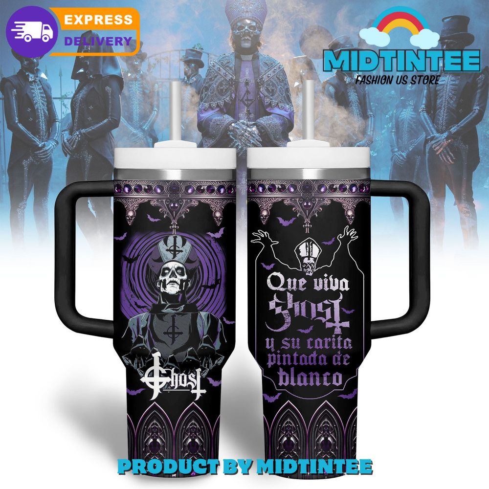 Ghost Band Skeletour World Tour 2025 Special Stanley Tumbler