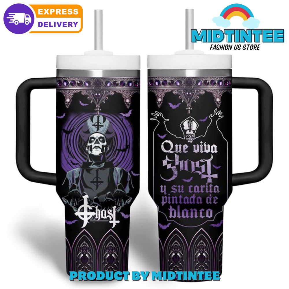 Ghost Band Skeletour World Tour 2025 Special Stanley Tumbler