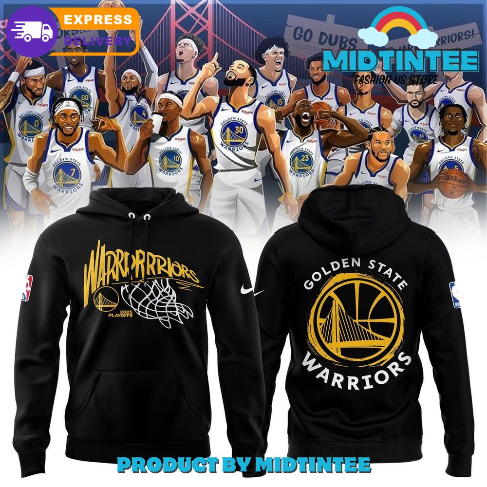 Golden State Warriors NBA 2025 Playoffs Hoodie