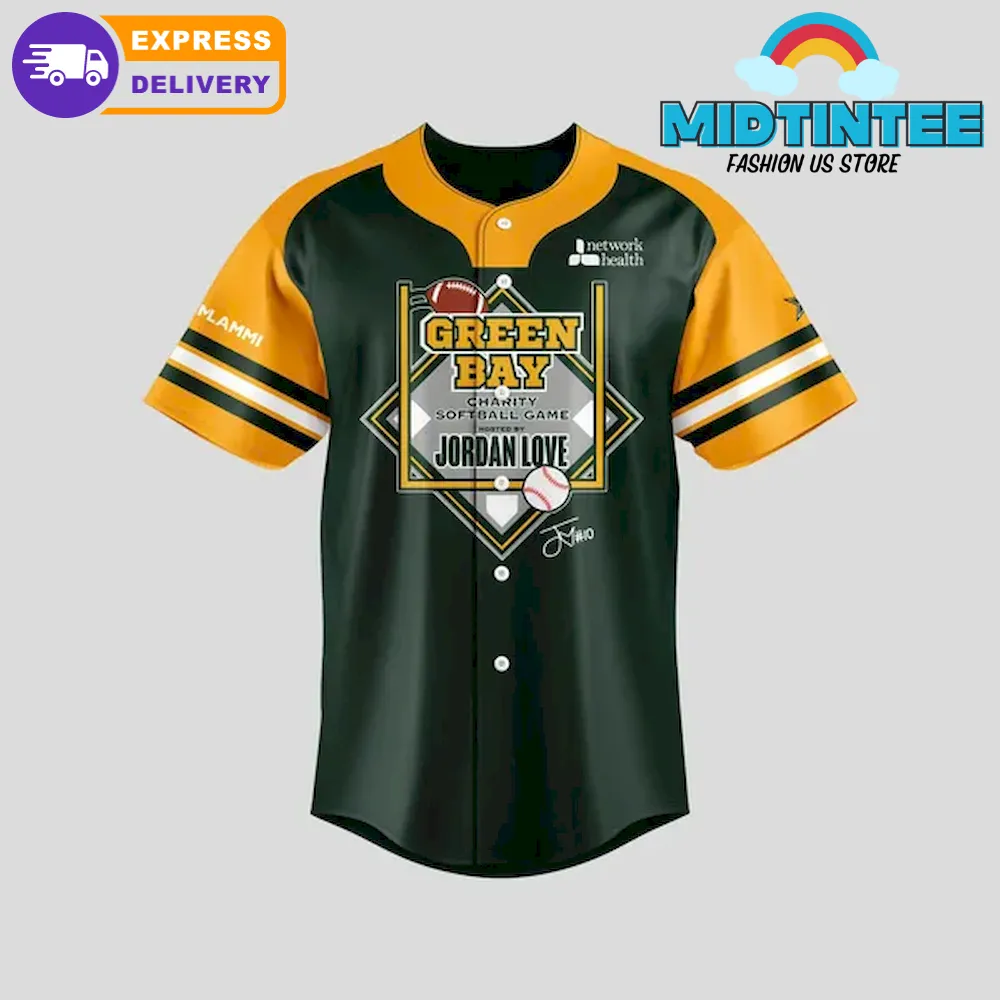 Green Bay Packers x Jordan Love Special 2025 Baseball Jersey