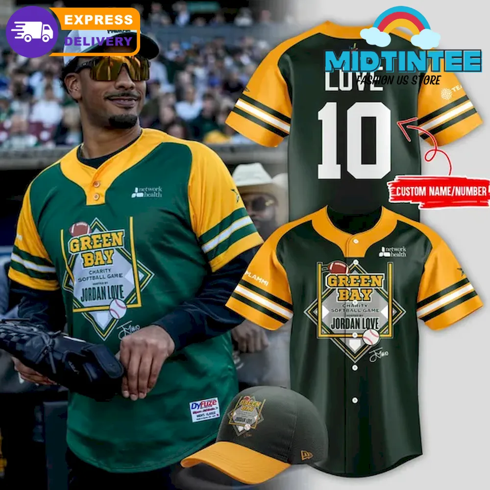 Green Bay Packers x Jordan Love Special 2025 Baseball Jersey
