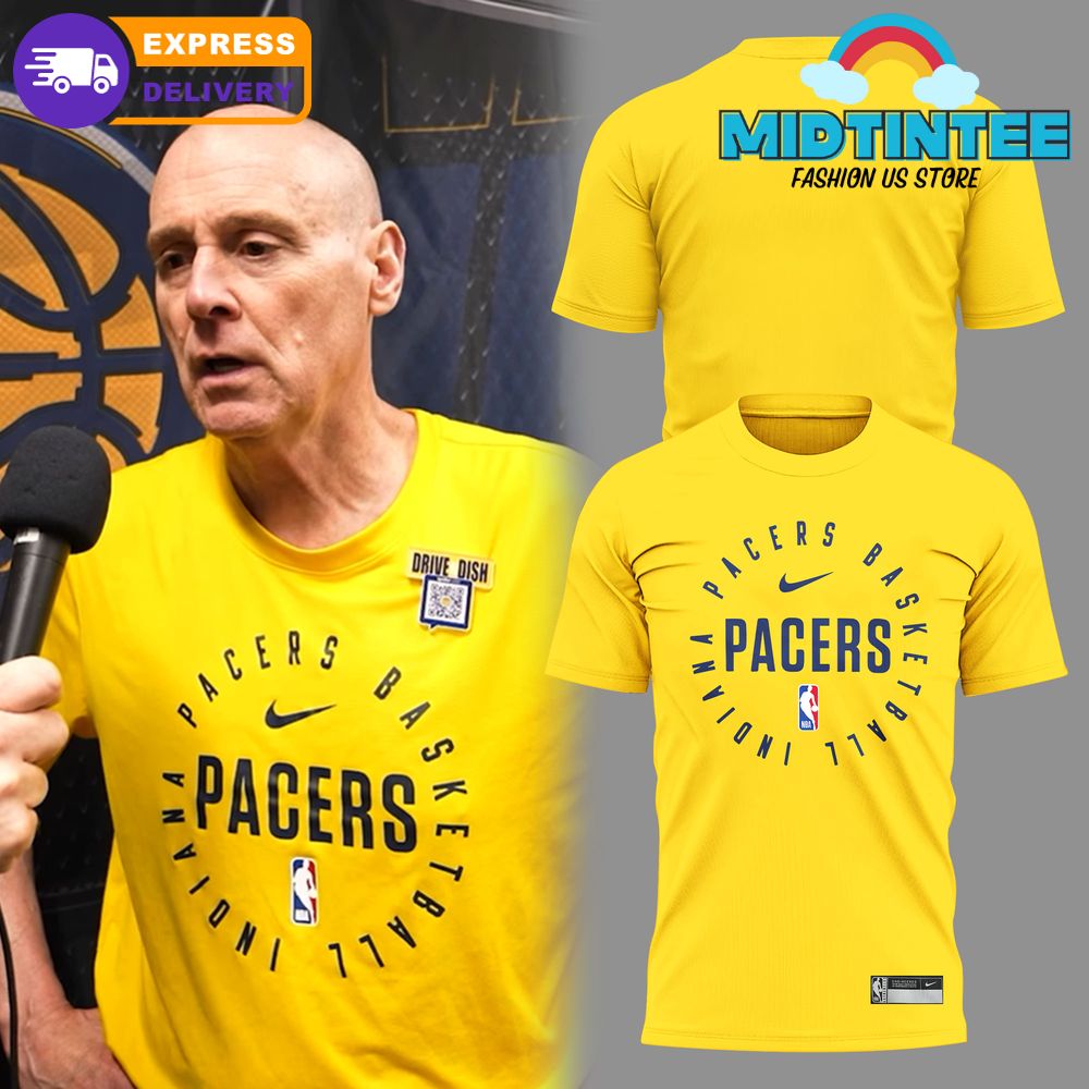 Indiana Pacers Basketball Gold By Nike Shirt