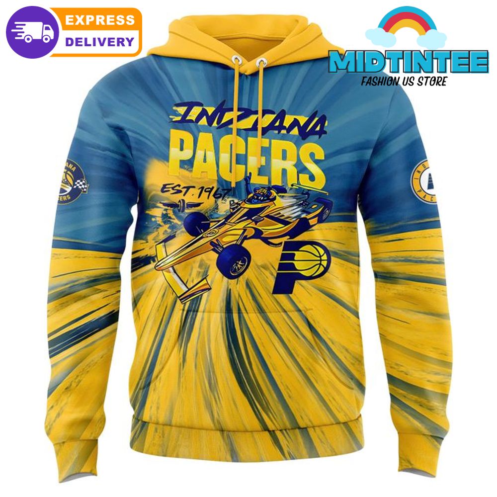 Indiana Pacers x IndyCar Racing 2025 Special Hoodie Set