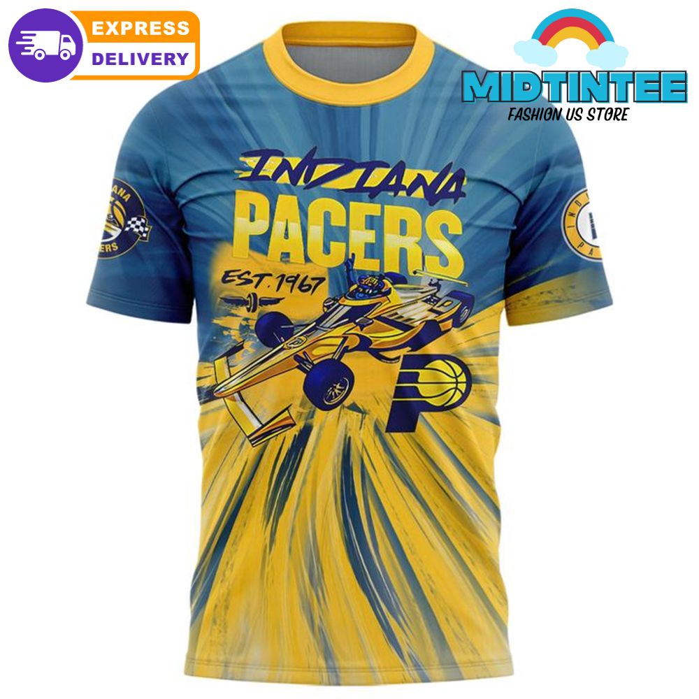 Indiana Pacers x IndyCar Racing 2025 Special Shirt