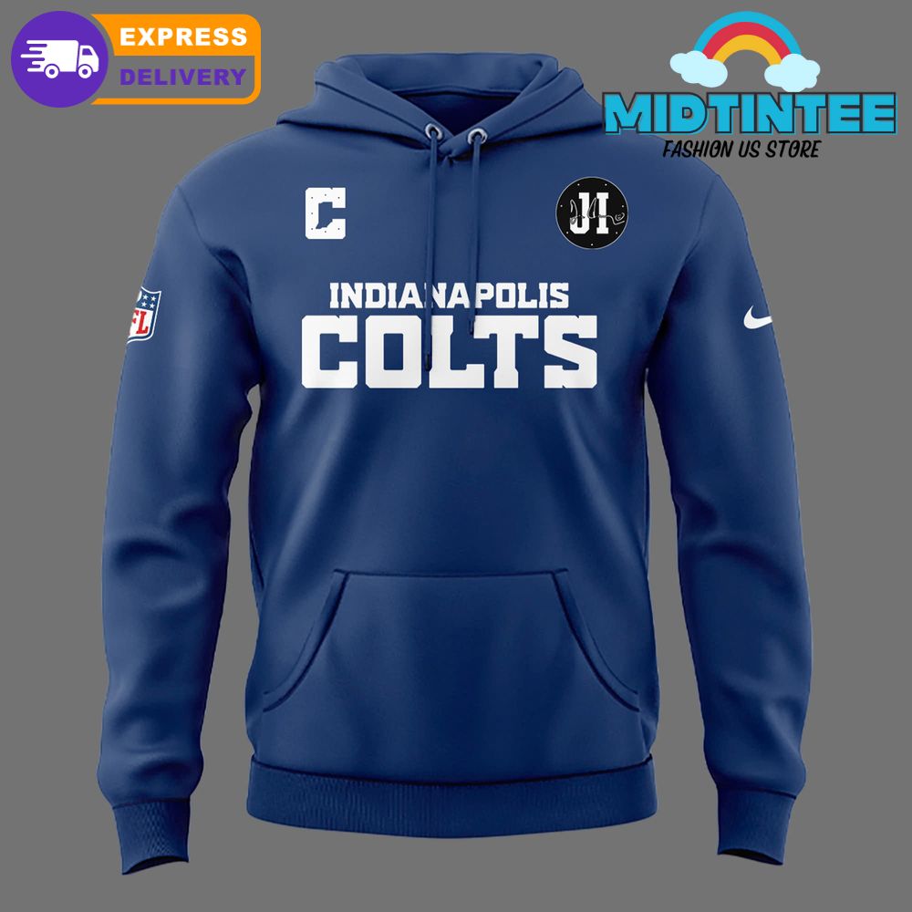 Indianapolis Colts The Boss Jim Irsay Patch Uniform Hoodie