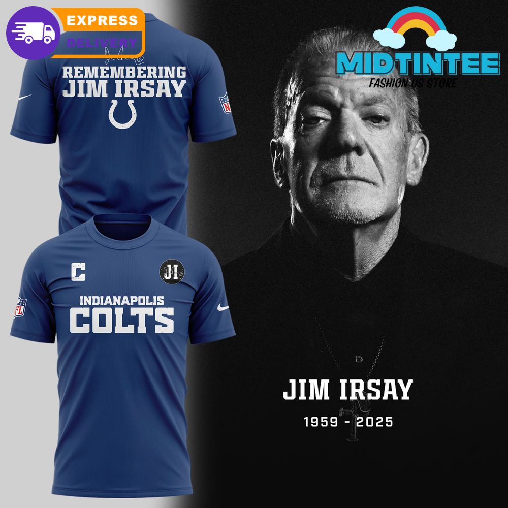 Indianapolis Colts The Boss Jim Irsay Patch Uniform Shirt
