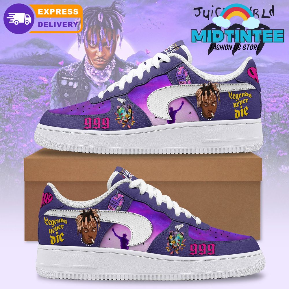 Juice Wrld 999 Legend Never Die 2025 Nike Air Force 1