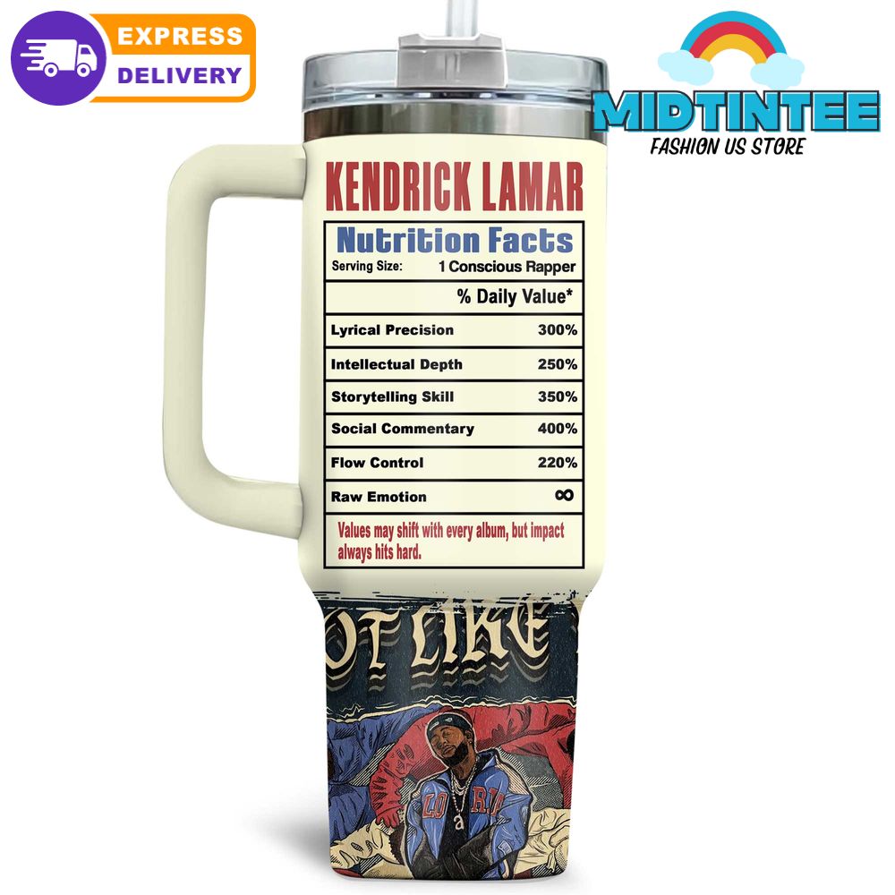 Kendrick Lamar Not Like Us New 2025 Stanley Tumbler