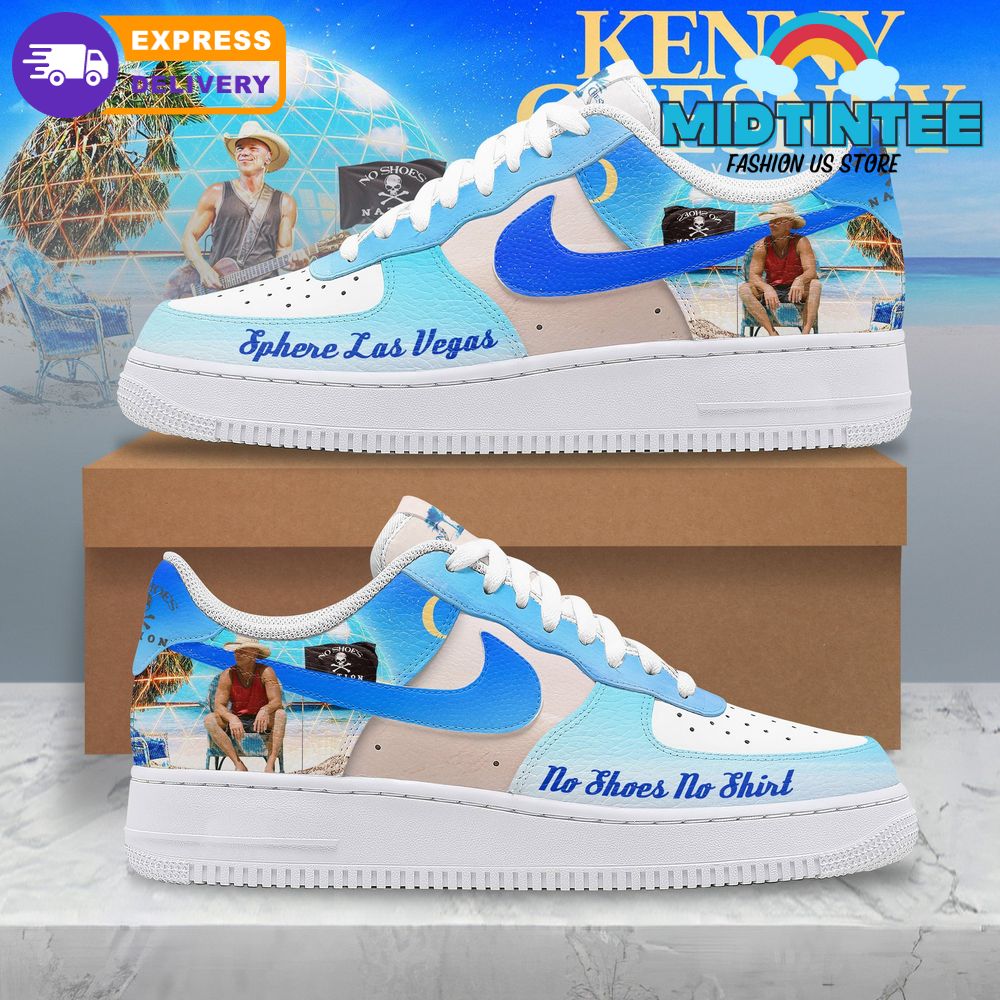 Kenny Chesney Sphere Las Vegas 2025 Nike Air Force 1