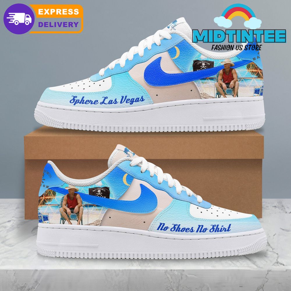 Kenny Chesney Sphere Las Vegas 2025 Nike Air Force 1