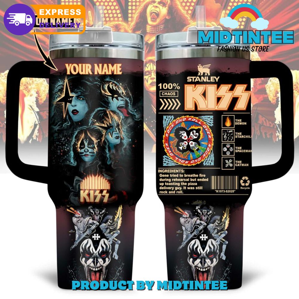 Kiss Band New 2025 Gift For Fans Personalized Stanley Tumbler