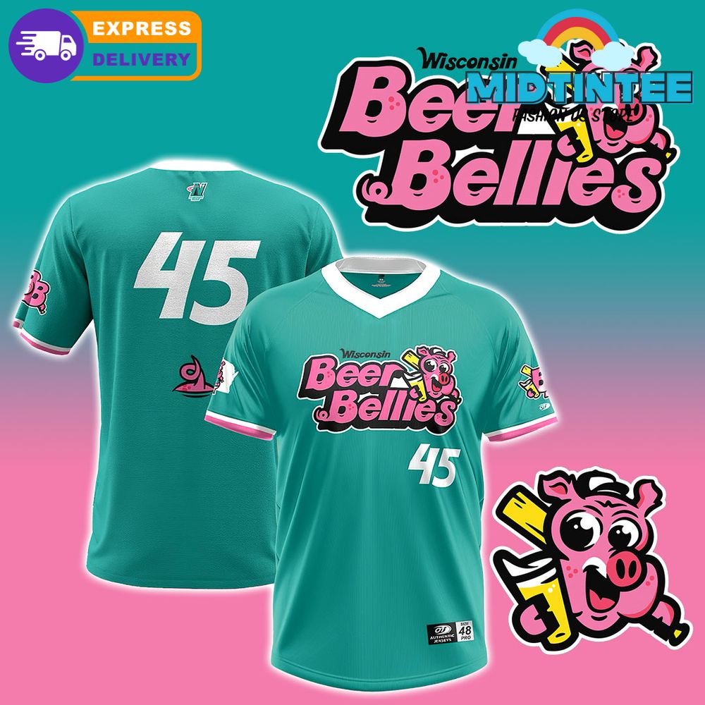 Lakeshore Chinooks Wisconsin Beer Bellies Official Jersey