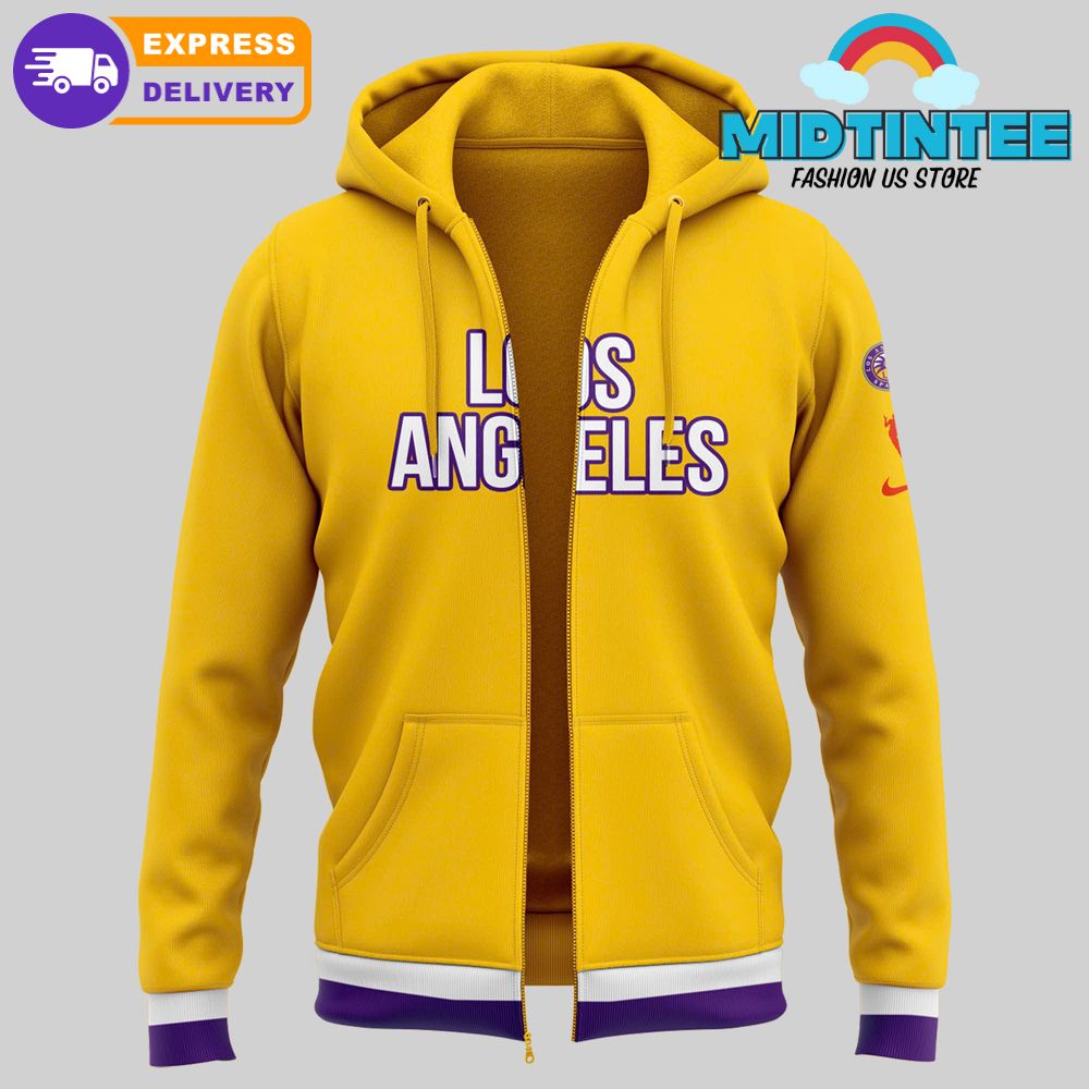 Los Angeles Sparks WNBA 2025 Special Zip Hoodie